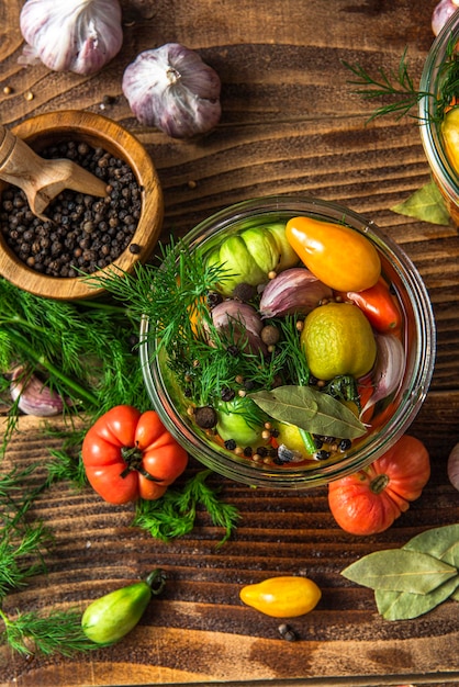 Składniki na kuchennym blacie